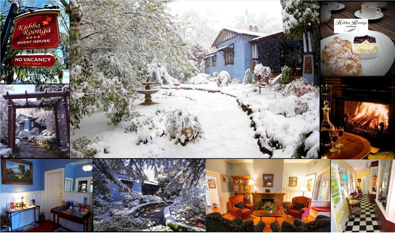 Kubba Roonga Guesthouse - Boutique Luxury Spa Retreat & Gardens - Blue Mountains Blackheath Eksteriør billede