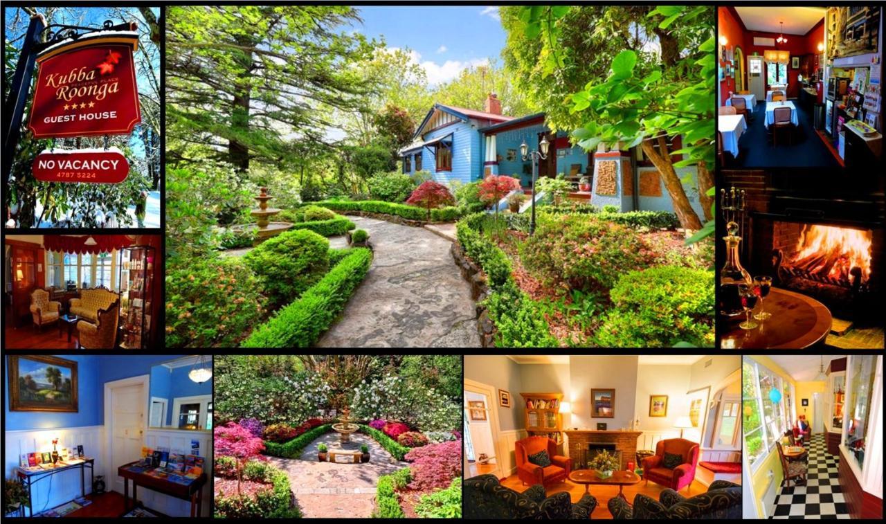 Kubba Roonga Guesthouse - Boutique Luxury Spa Retreat & Gardens - Blue Mountains Blackheath Eksteriør billede