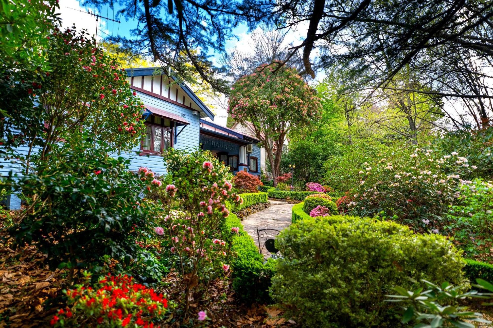 Kubba Roonga Guesthouse - Boutique Luxury Spa Retreat & Gardens - Blue Mountains Blackheath Eksteriør billede