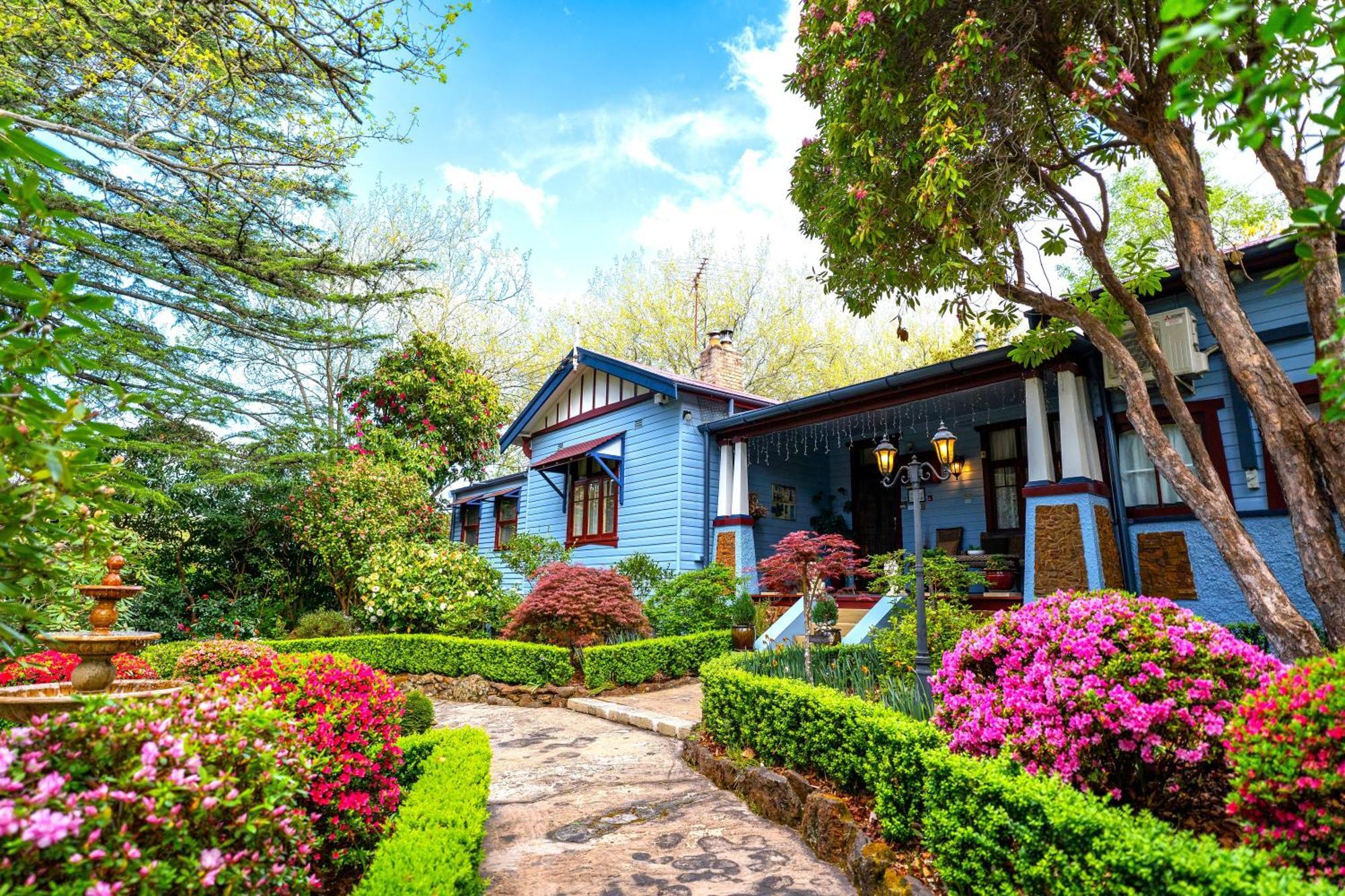 Kubba Roonga Guesthouse - Boutique Luxury Spa Retreat & Gardens - Blue Mountains Blackheath Eksteriør billede