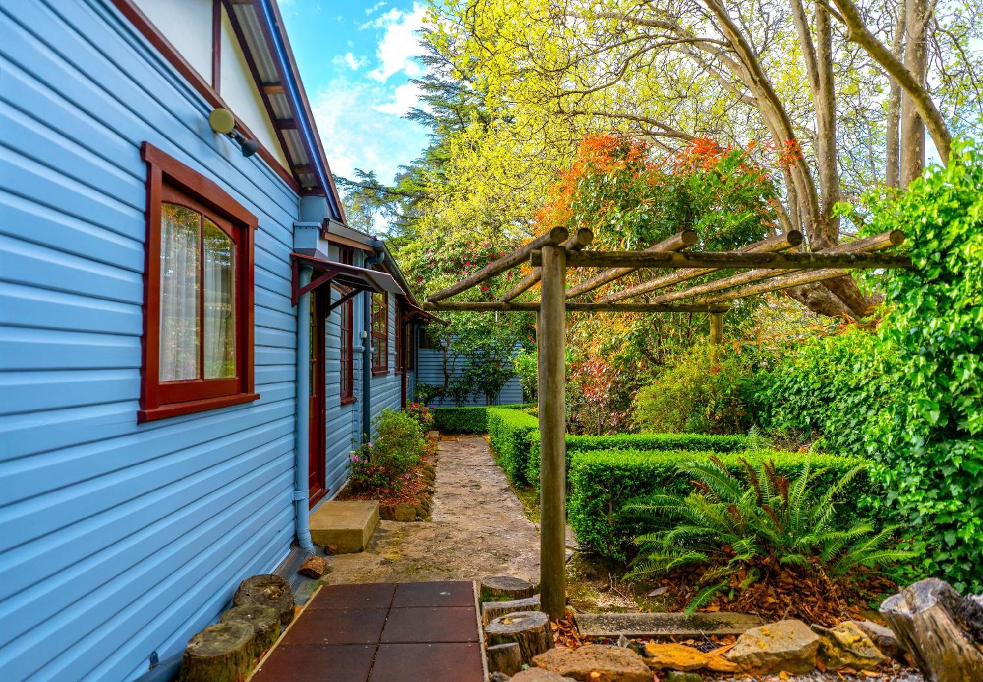 Kubba Roonga Guesthouse - Boutique Luxury Spa Retreat & Gardens - Blue Mountains Blackheath Eksteriør billede