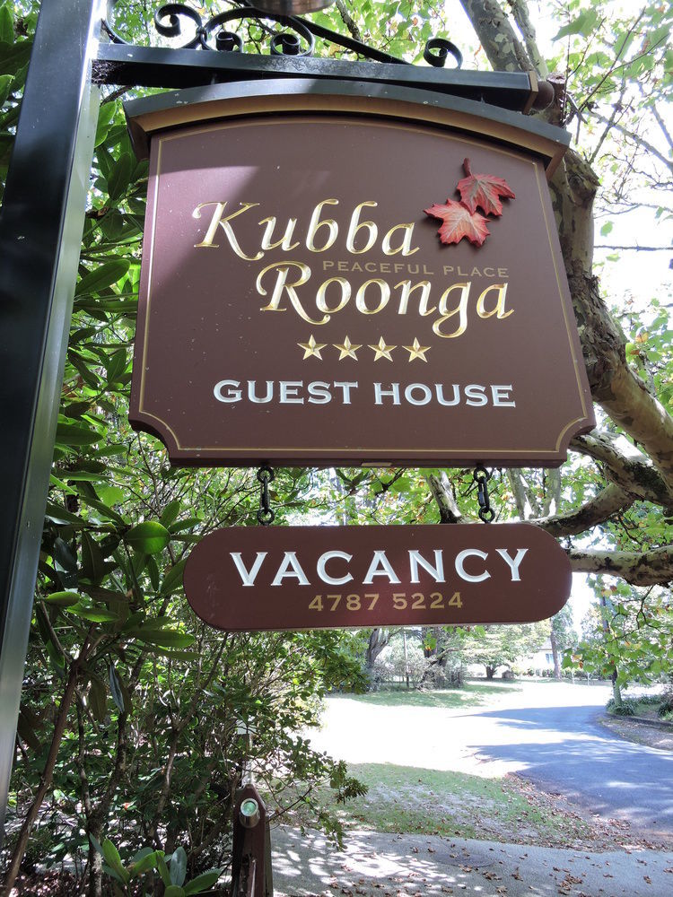 Kubba Roonga Guesthouse - Boutique Luxury Spa Retreat & Gardens - Blue Mountains Blackheath Eksteriør billede